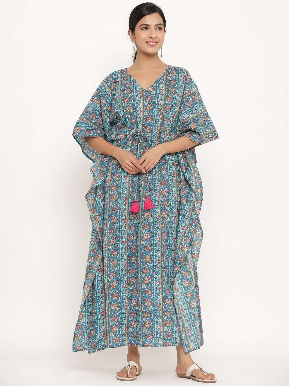 RASHI KAFTAN VOL-19 BY ASLIWHOLESALE DESIGNER COTTON PRINT KAFTAN MAXI