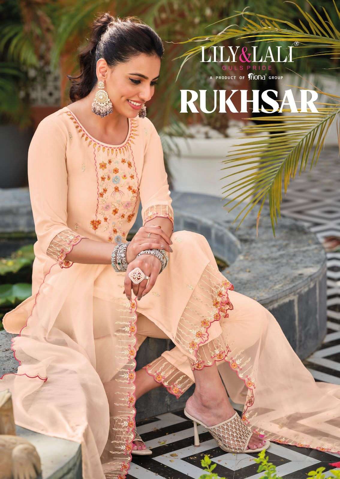 RUKHSAR BY LILY AND LALI 11901 TO 11906 SERIES HANDWORK VISCOSE DRESSES