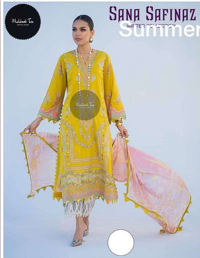 SANA SAFINAZ SUMMER COLLECTION BY MEHBOOB TEX COTTON PRINT PAKISTANI DRESS