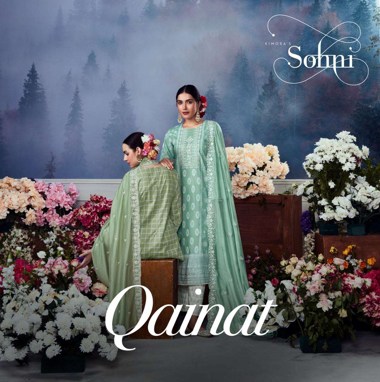 SOHNI QAINAT BY KIMORA 0031 TO 0038 SERIES PURE COTTON LAWN DRESSES