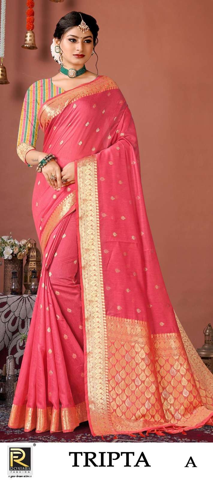 TRIPTA BY RONISHA FASHION DESIGNER BANARASI SILK SAREES