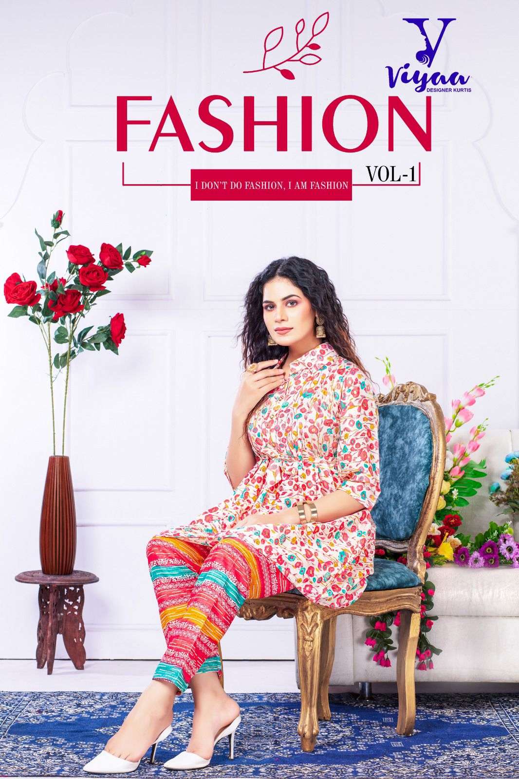 VIYAA FASHION VOL-1 BY ASLIWHOLESALE RAYON TOPS AND PANTS