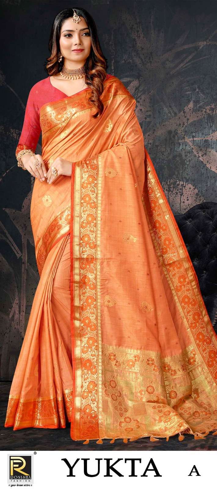 YUKTA BY RONISHA FASHION DESIGNER BANARASI SILK SAREES