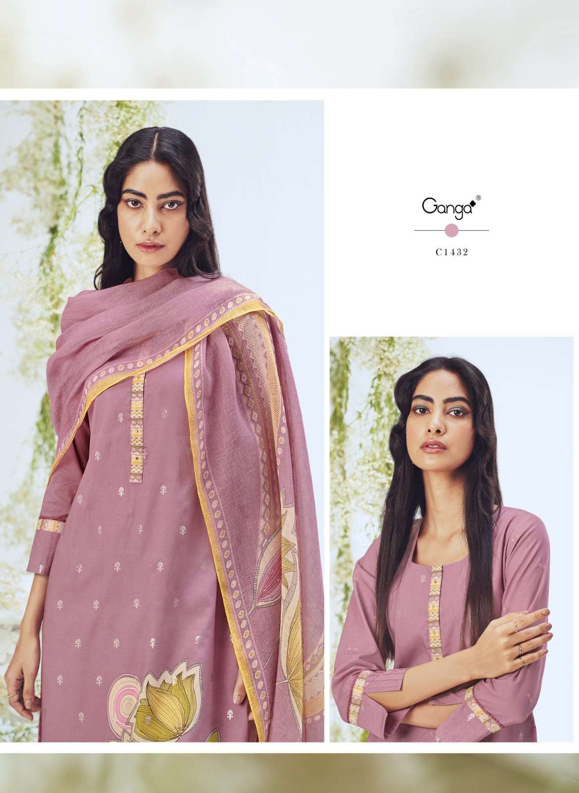 ASRAAR BY GANGA FASHIONS HEAVY PREMIUM HEAVY COTTON WORK DRESSES