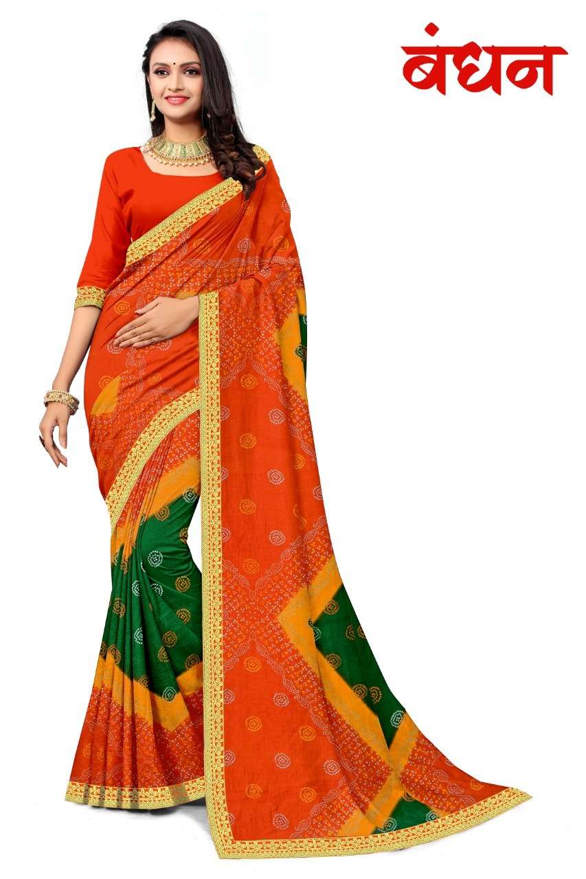 BANDHAN VOL-1 BY ASLIWHOLESALE FANCY RENNIAL DESIGNER SAREE