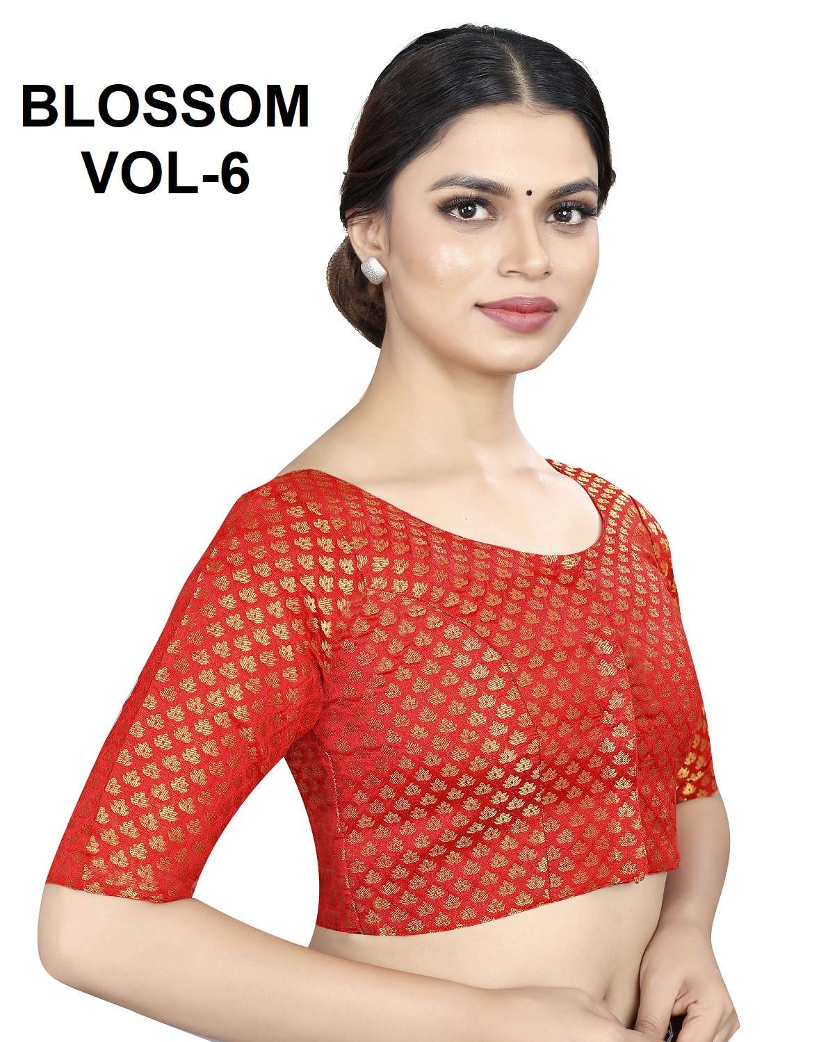 BLOSSOM VOL-6 BY ASLIWHOLESALE LATEST DESIGNER BANARASI SILK BLOUSES