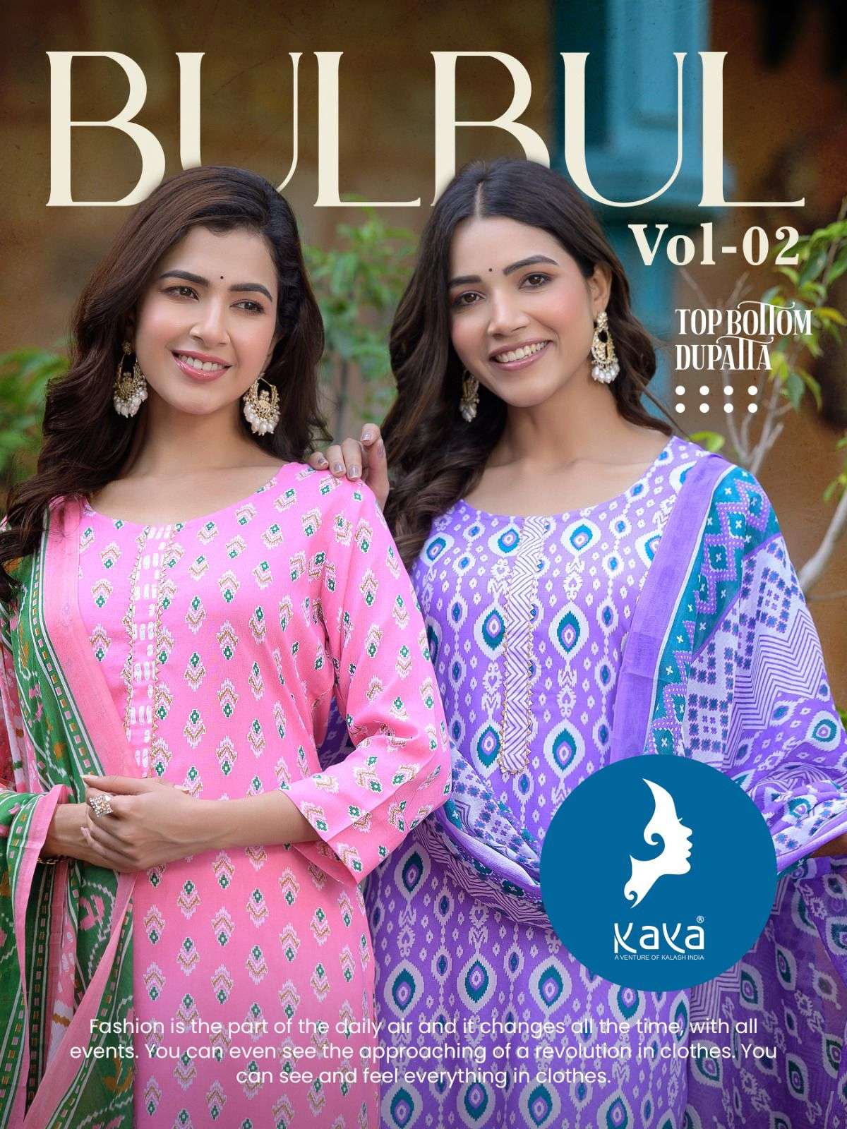 BULBUL VOL-2 BY KAYA 01 TO 08 SERIES RAYON PRINTED DRESSES