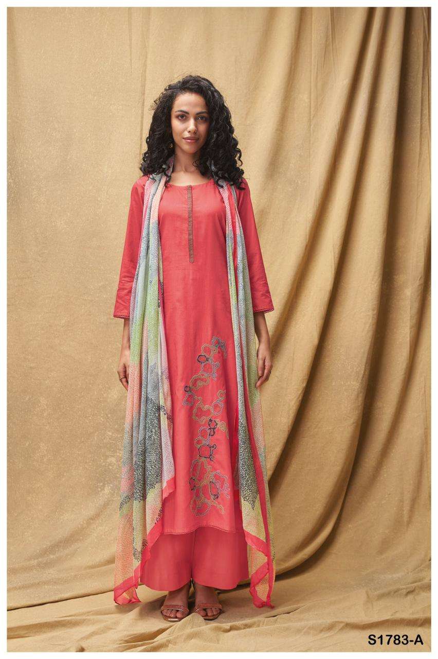 DRISHYA BY GANGA FASHIONS 1783-A TO 1783-D SERIES COTTON PRINTED DRESSES