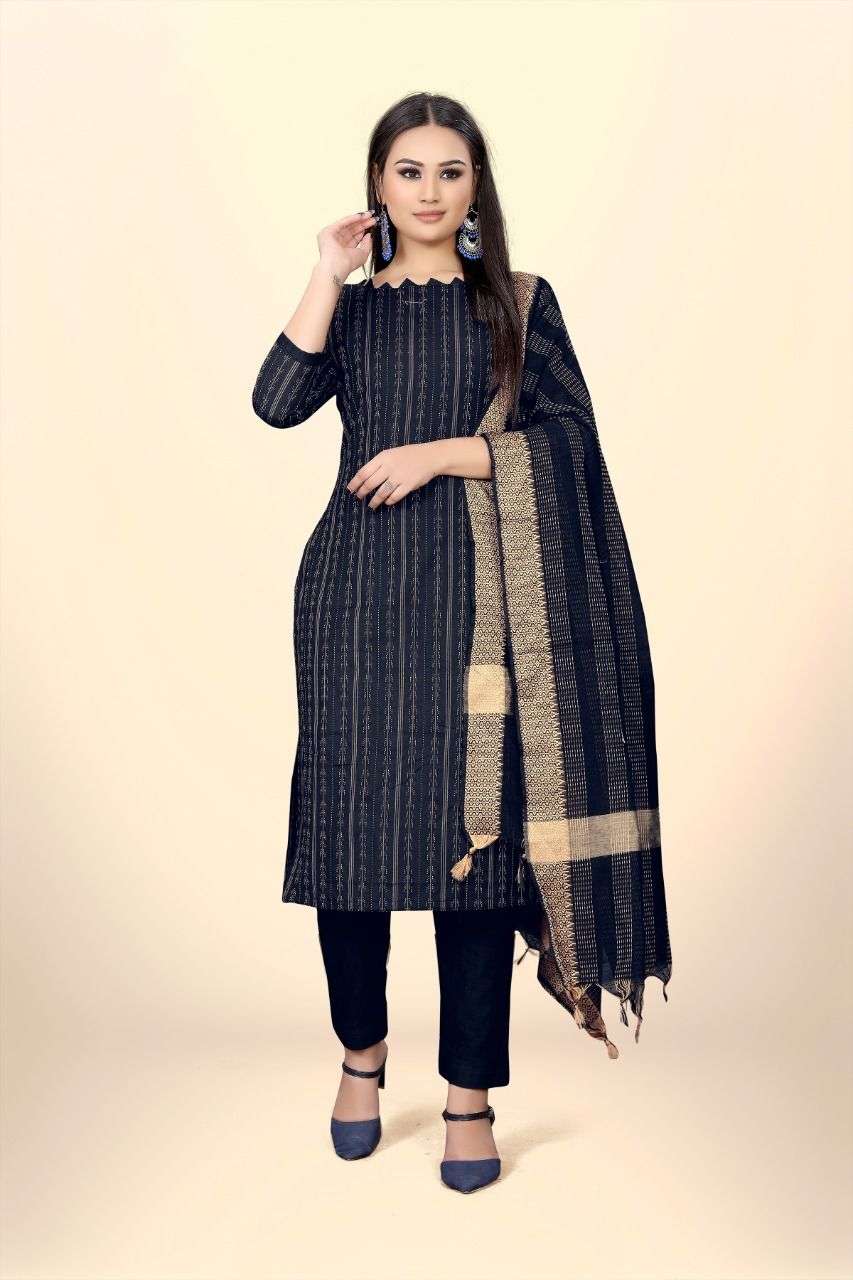 GNX-50046 COLOURS BY ASLIWHOLESALE DESIGNER COTTON JACQUARD DRESSES