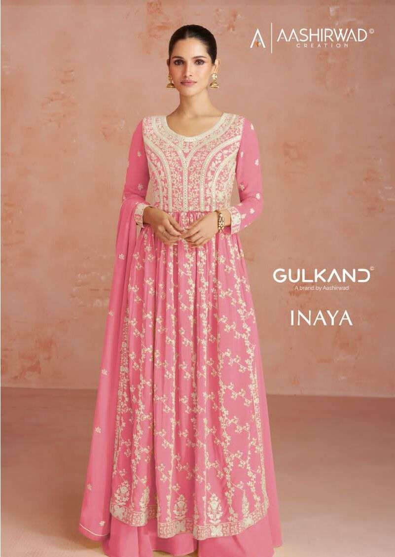 INAYA BY AASHIRWAD CREATION 9622 TO 9625 SERIES GEORGETTE DRESSES