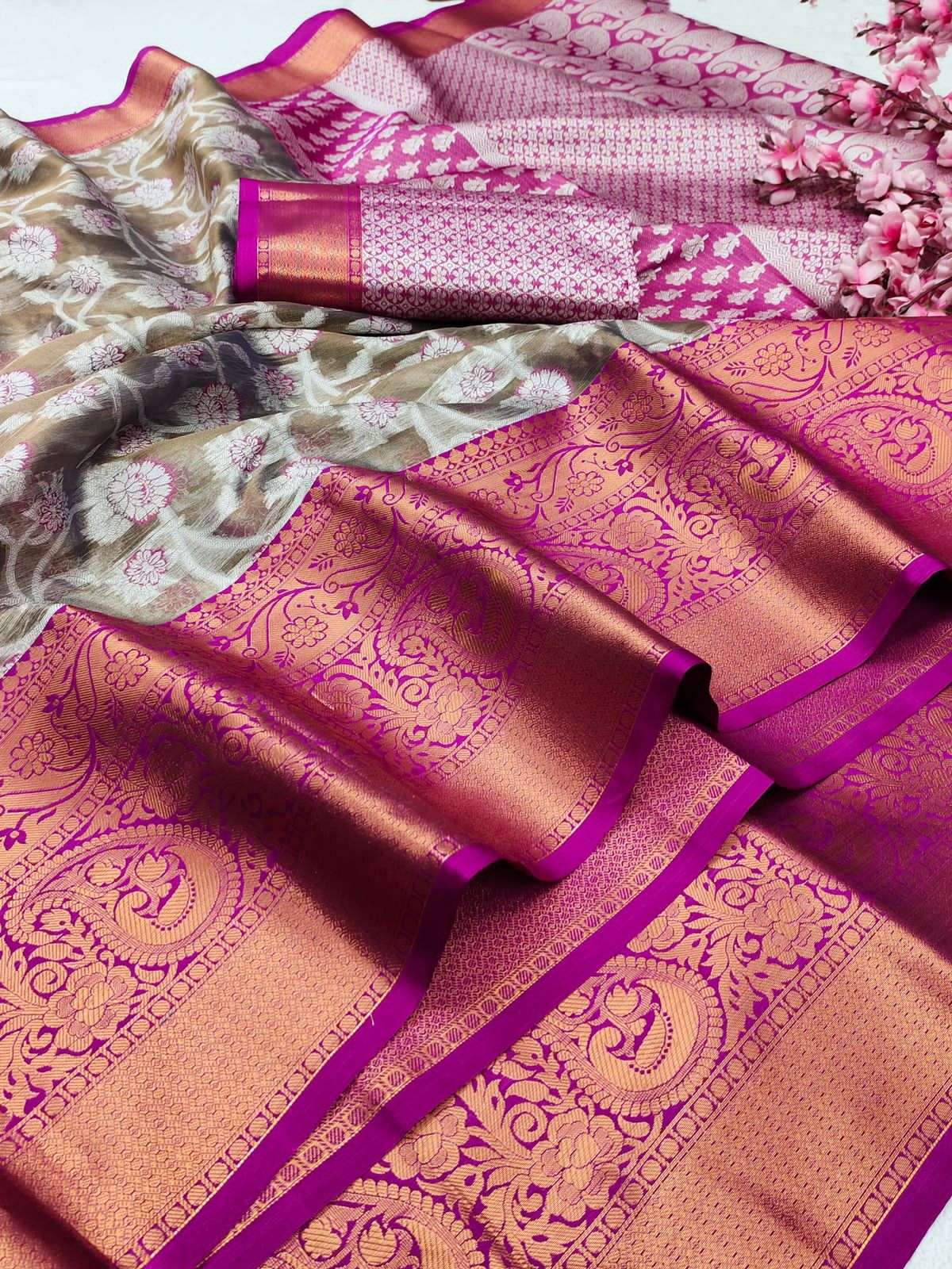 KARNIKA SILK BY ASLIWHOLESALE DESIGNER ZARI SOFT SILK SAREES