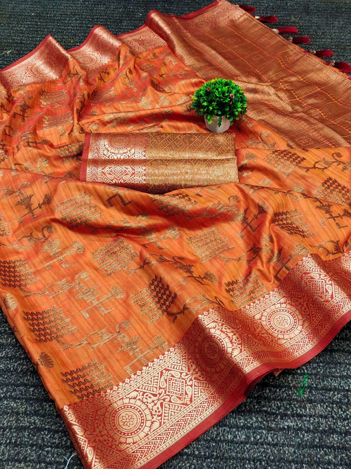 KARUNA SILK-2 BY ASLIWHOLESALE DESIGNER ZARI SOFT SILK SAREES