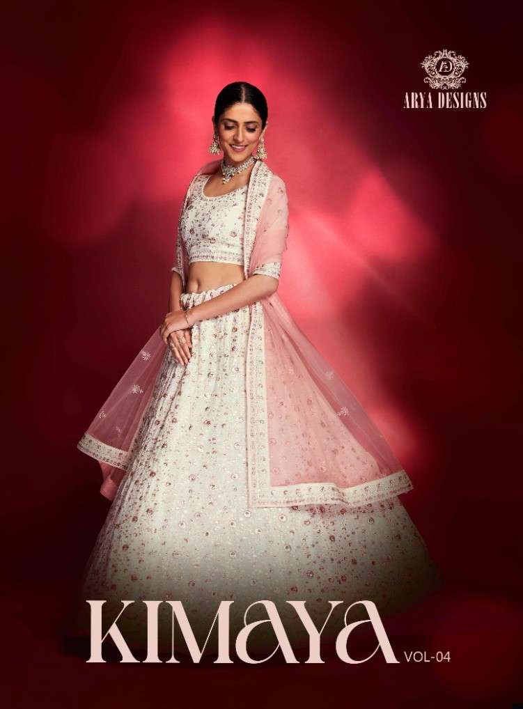 KIMAYA VOL-4 BY ARYA DESIGNS 72001 TO 72003 SERIES DESIGNER BRIDAL LEHENGAS