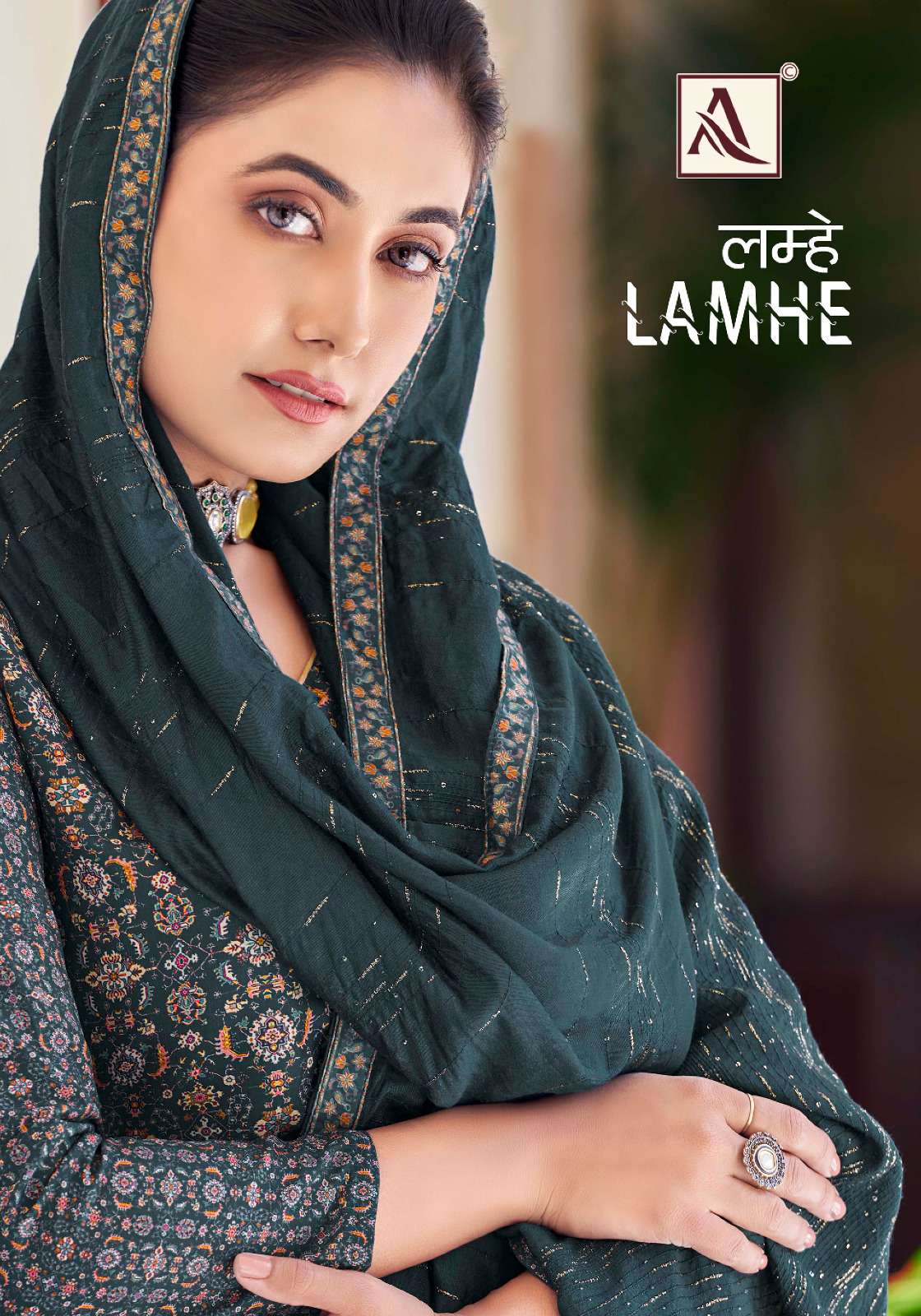 LAMHE BY ALOK SUITS 1248-001 TO 1248-006 SERIES COTTON EMBROIDERY DRESSES