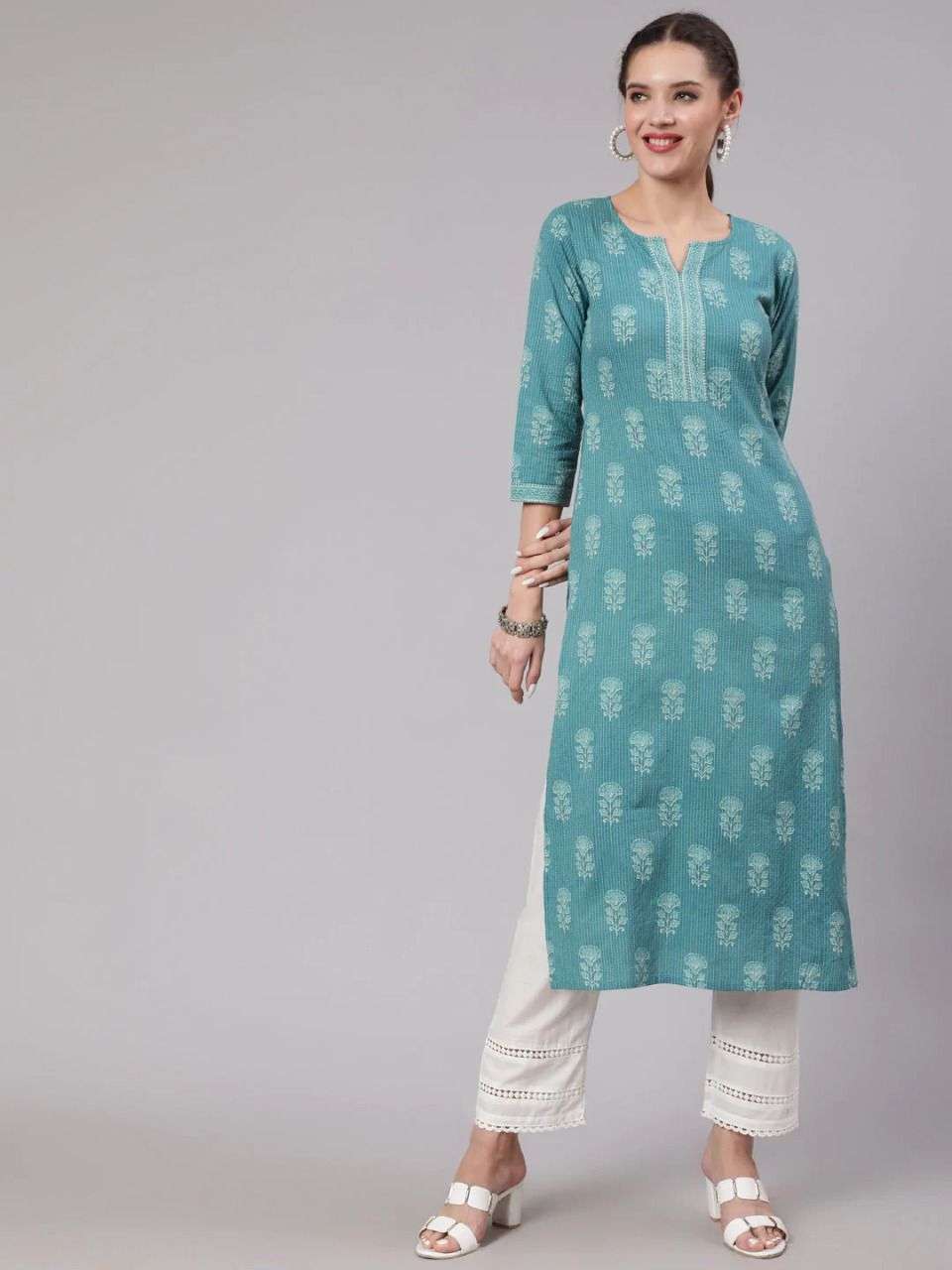 MAISHA VOL-125 BY ASLIWHOLESALE DESIGNER FACNY COTTON KURTI