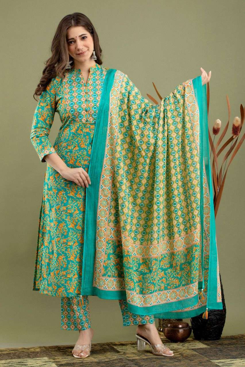 MAISHA VOL-153 BY ASLIWHOLESALE DESIGNER FACNY COTTON DRESSES