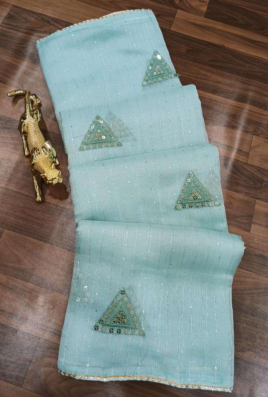 MANYA VOL-30 BY ASLIWHOLESALE DESIGNER SOFT ORGANZA SAREES