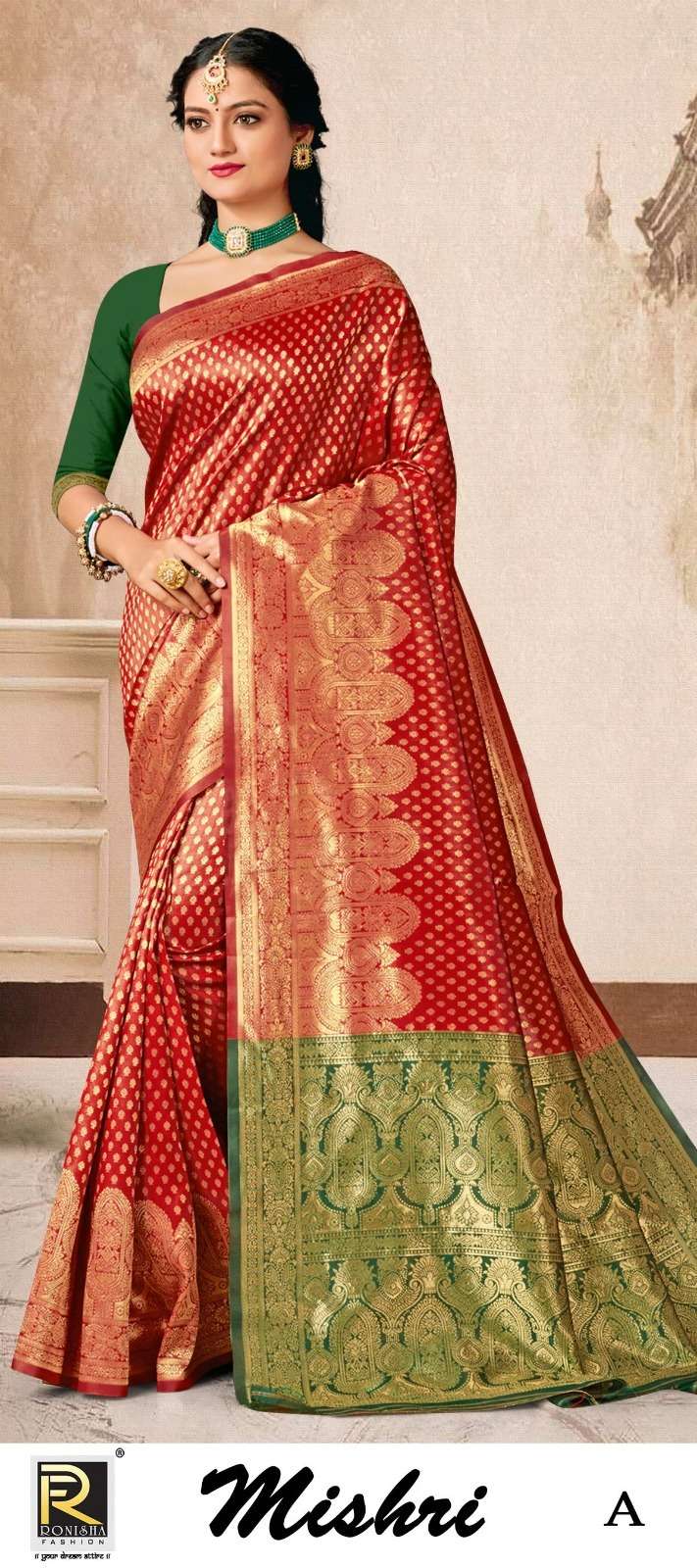 MISHRI BY RONISHA FASHION DESIGNER FANCY SILK WORK SAREES