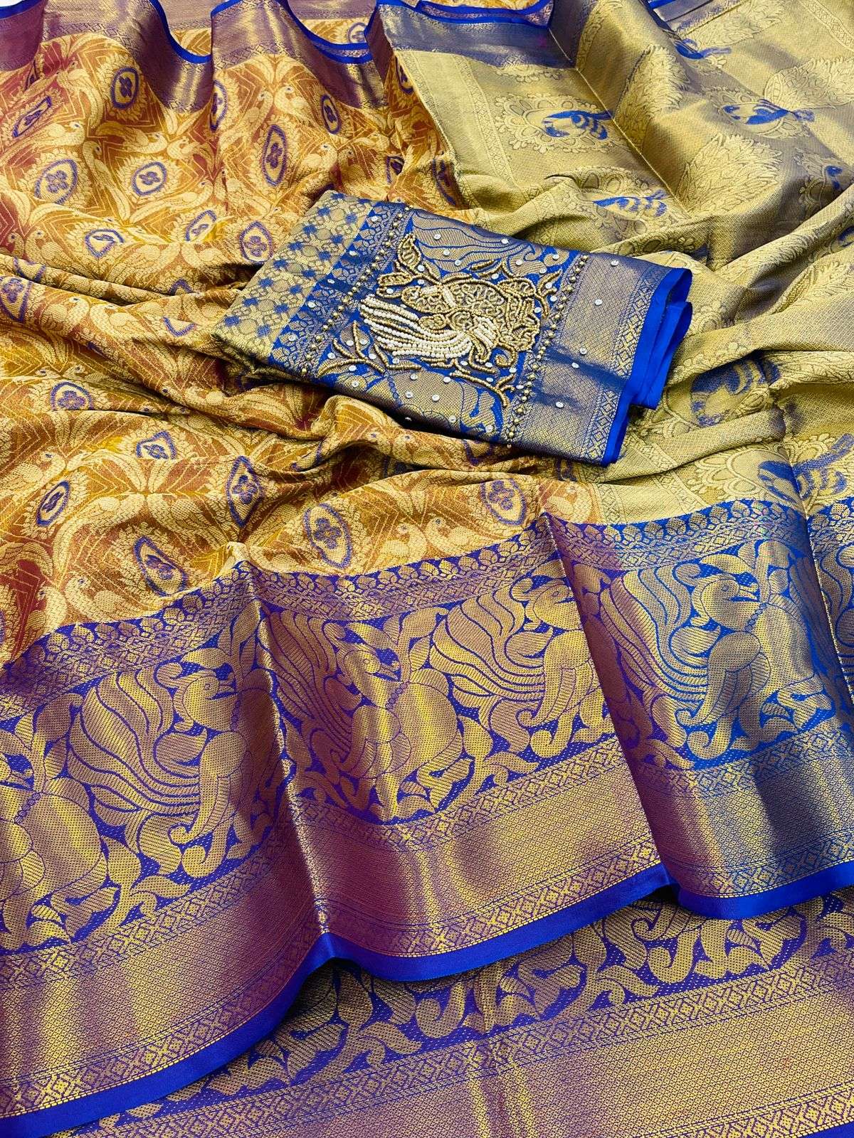 NETRA SILK-2 BY ASLIWHOLESALE DESIGNER TISSUE SOFT SILK SAREES