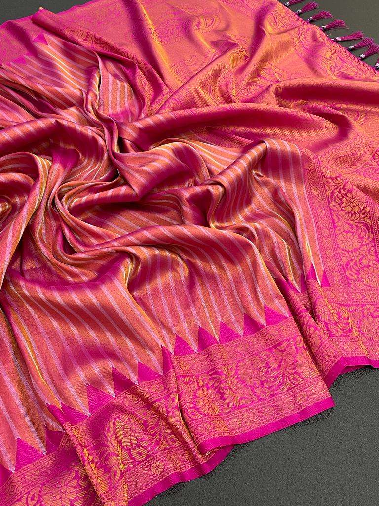 PUSHPA VOL-2 BY ASLIWHOLESALE DESIGNER KUBERA PATTU SILK SAREES