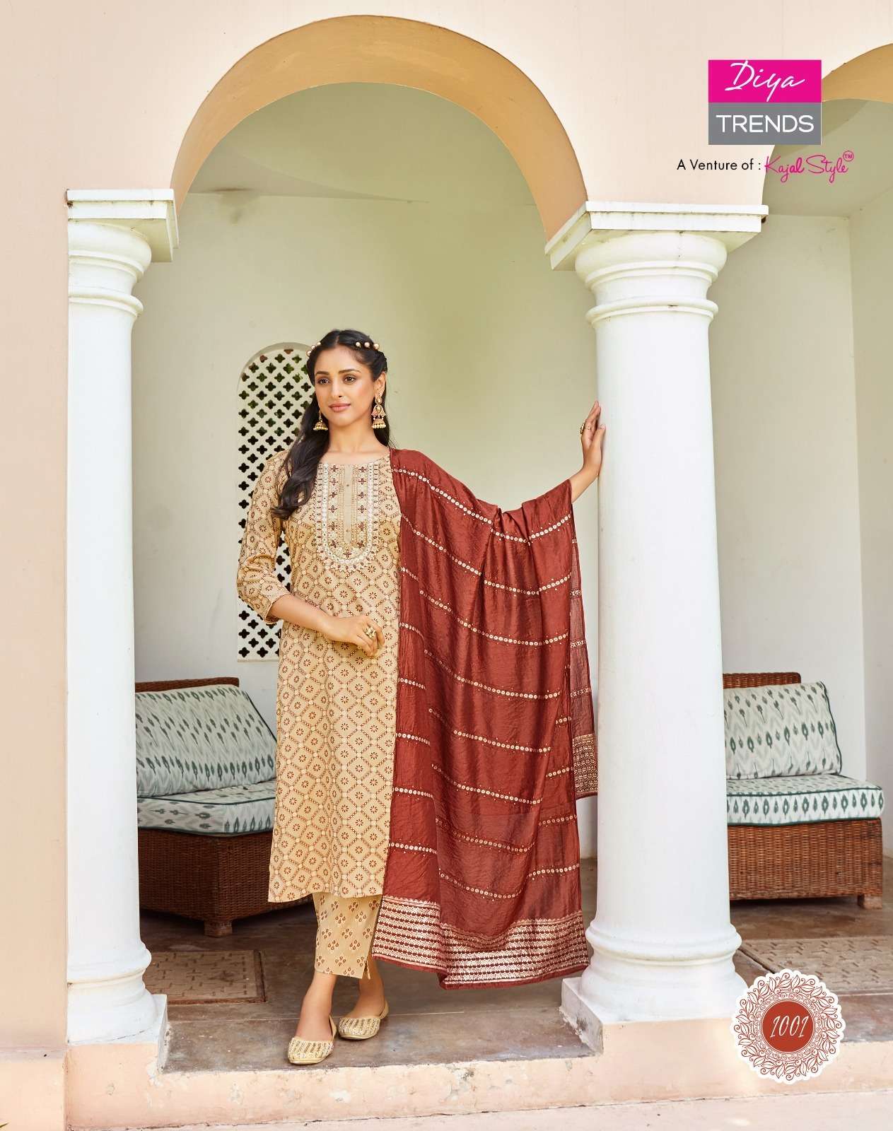 RANGPRIYA VOL-1 BY DIYA TRENDZ 1001 TO 1010 SERIES RAYON PRINT DRESSES