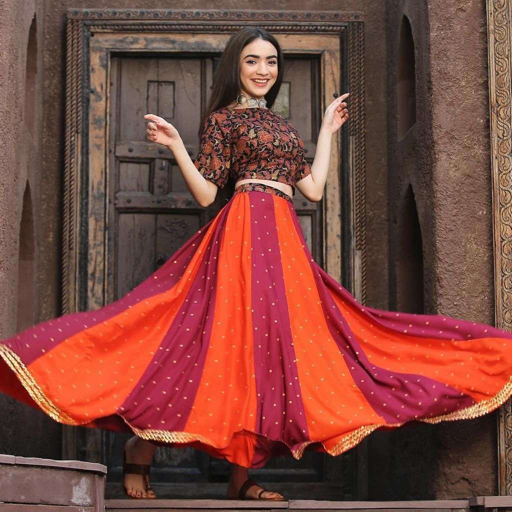 RASHI VOL-45 BY ASLIWHOLESALE DESIGNER COTTON LEHENGAS