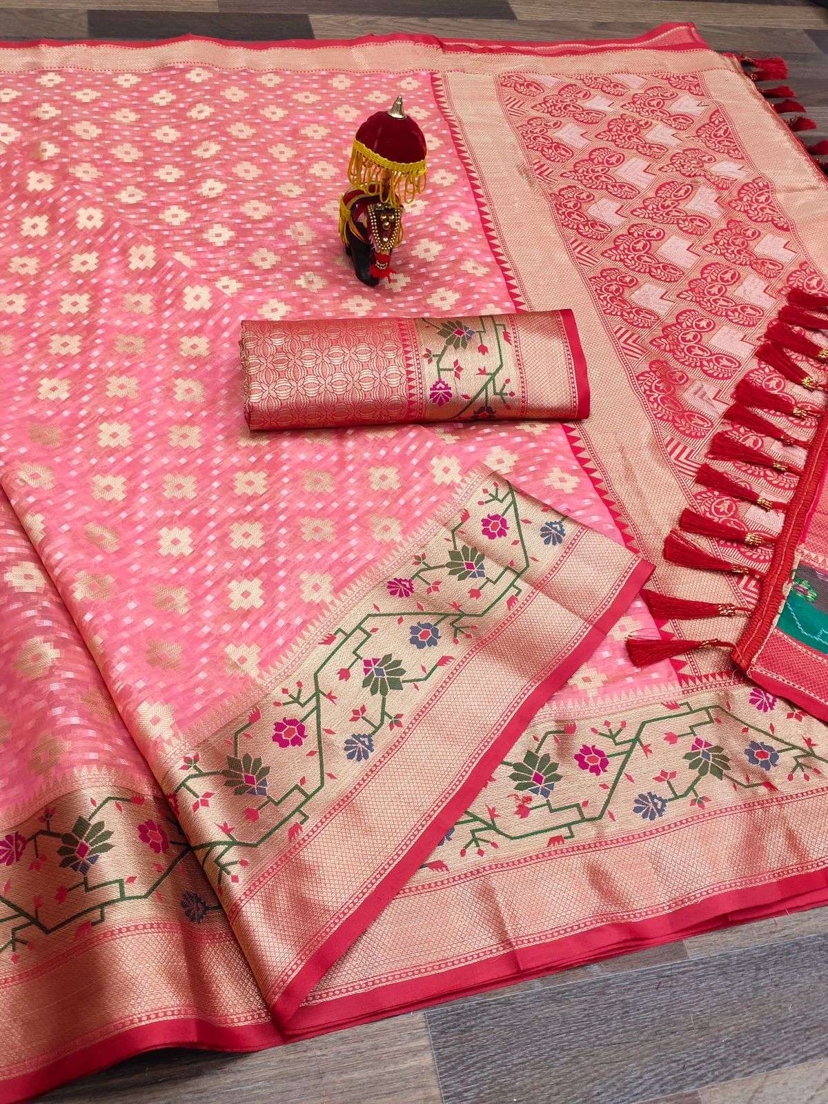 SHRIVALLI SILK BY ASLIWHOLESALE DESIGNER SOFT ZARI SILK SAREES