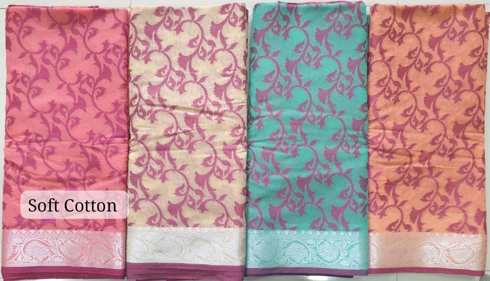 SOFT COTTON BY NEELKAMAL SAREES INDIAN DESIGNER COTTON SAREES