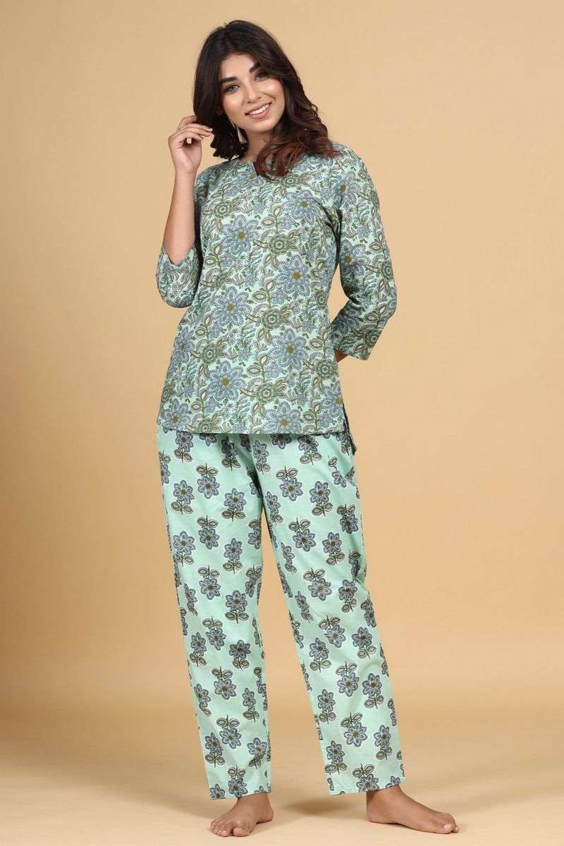 SOFTY VOL-5 BY ASLIWHOLESALE DESIGNER COTTON PRINT NIGHT SUITS