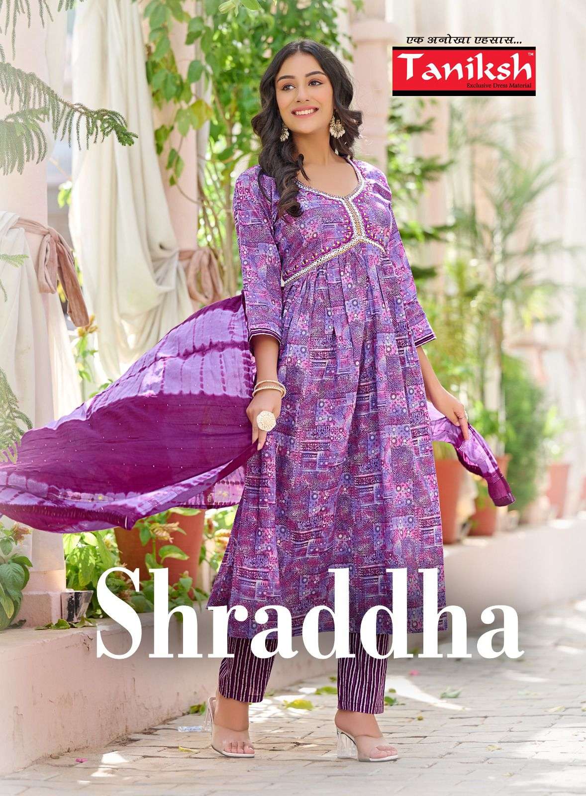 TANIKSH SHARDDHA BY ASLIWHOLESALE 101 TO 108 SERIES COTTON STITCHED DRESSES