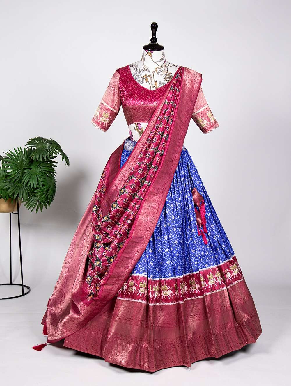 1011 COLOURS BY ASLIWHOLESALE FANCY DESIGNER JACQUARD SILK LEHENGAS