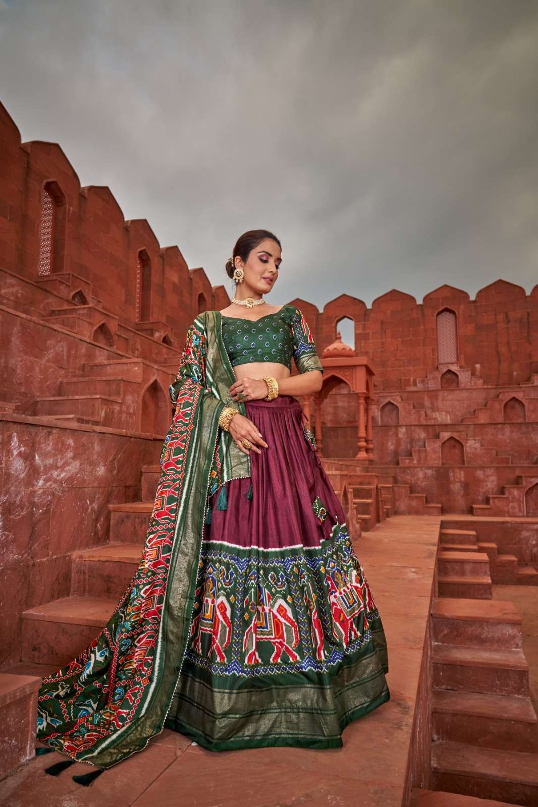 1623 COLOURS BY ASLIWHOLESALE FANCY DESIGNER DOLA SILK LEHENGAS