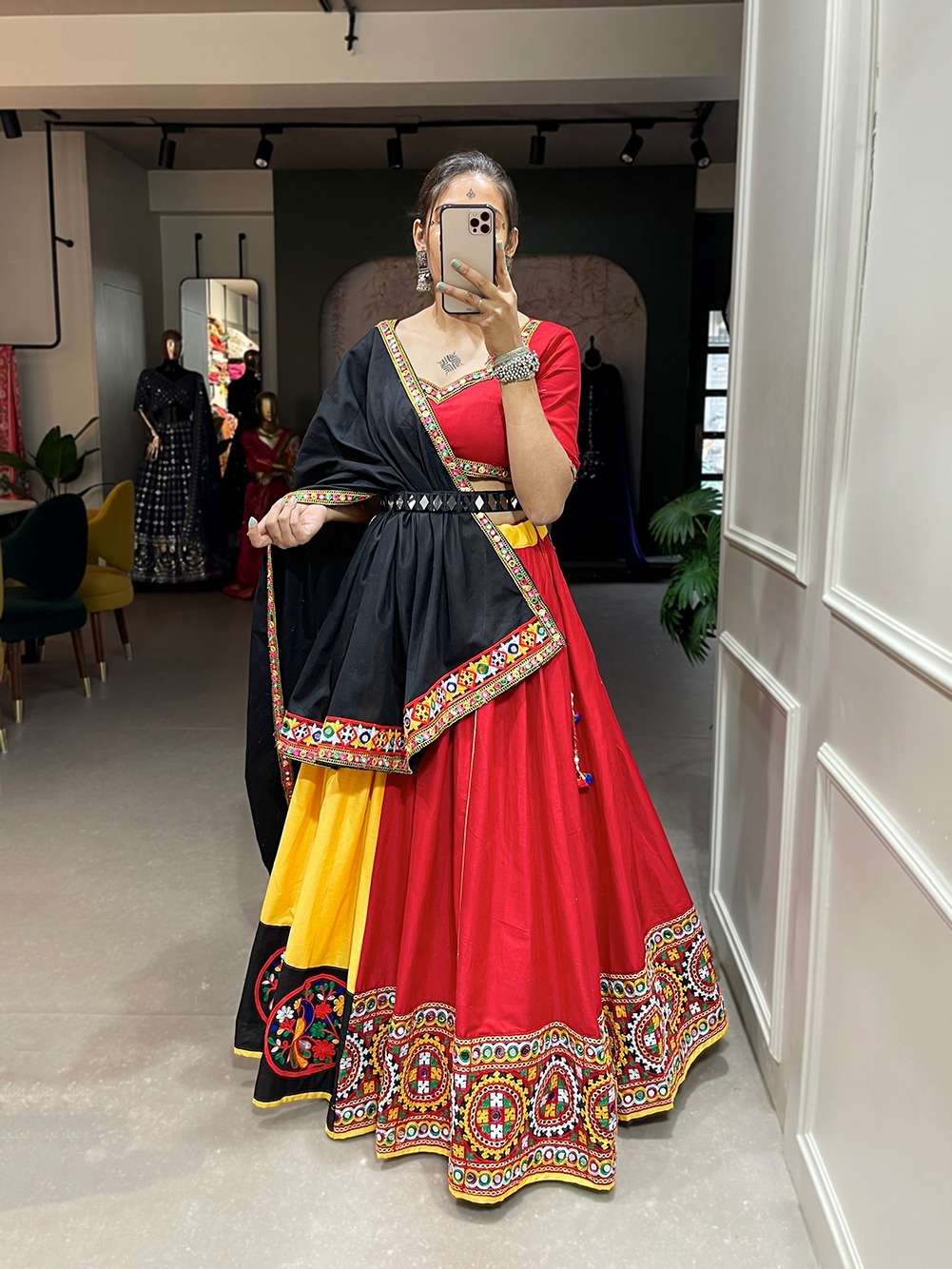 1657 COLOUR BY ASLIWHOLESALE FANCY DESIGNER COTTON LEHENGAS