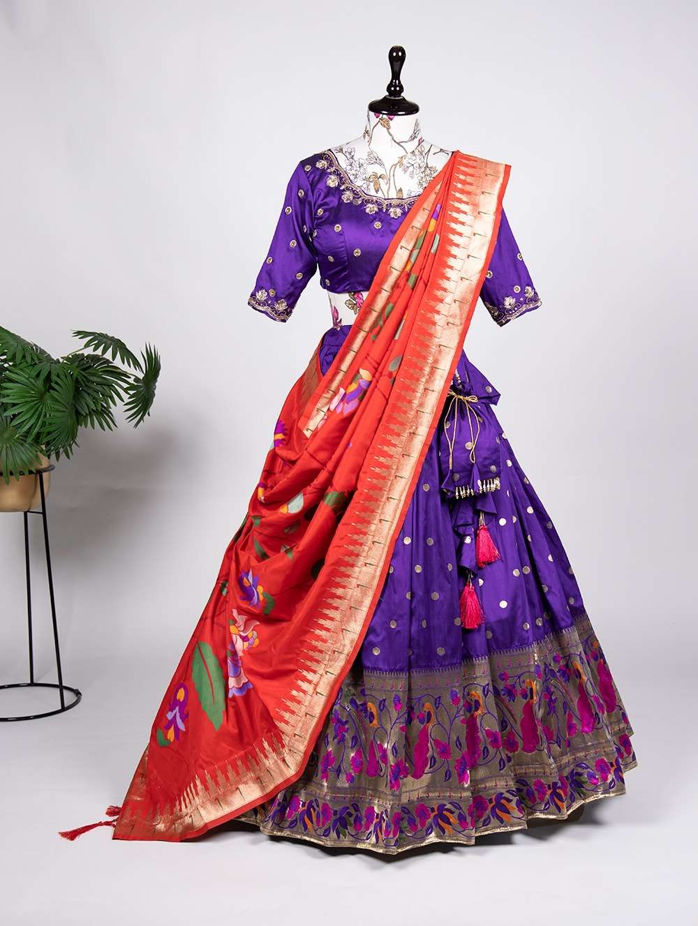 2015 COLOUR BY ASLIWHOLESALE FANCY DESIGNER JACQUARD SILK LEHENGAS