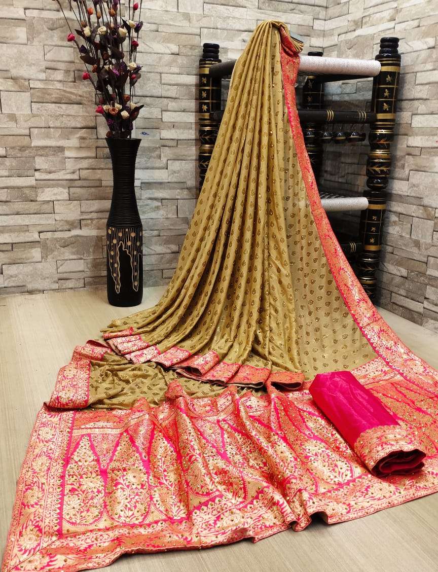 3828 COLOURS BY ASLIWHOLESALE FANCY SOFT SILK DESIGNER SAREEES