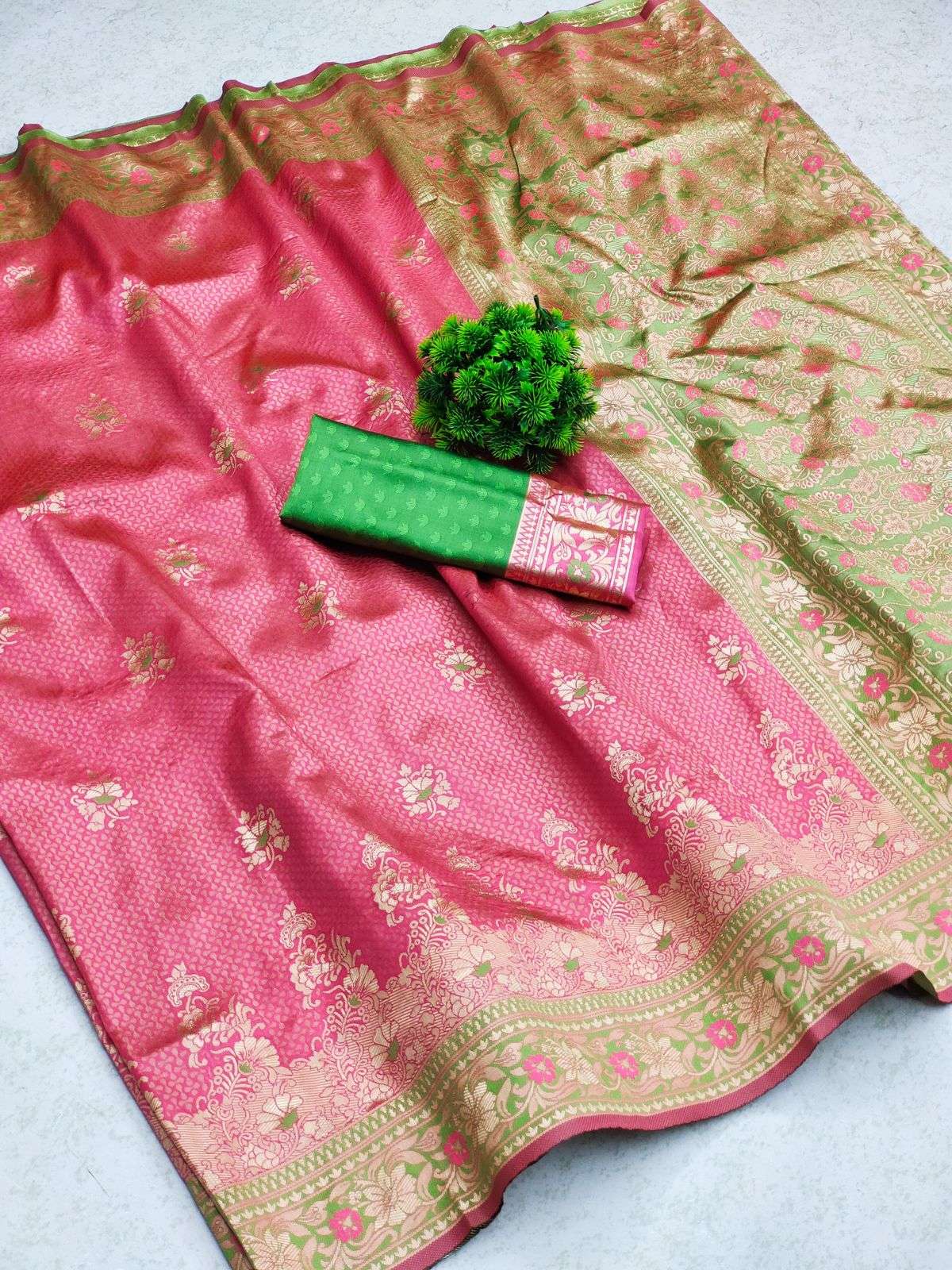 4118 MOXA BY ASLIWHOLESALE DESIGNER SOFT LITCHI SILK SAREES