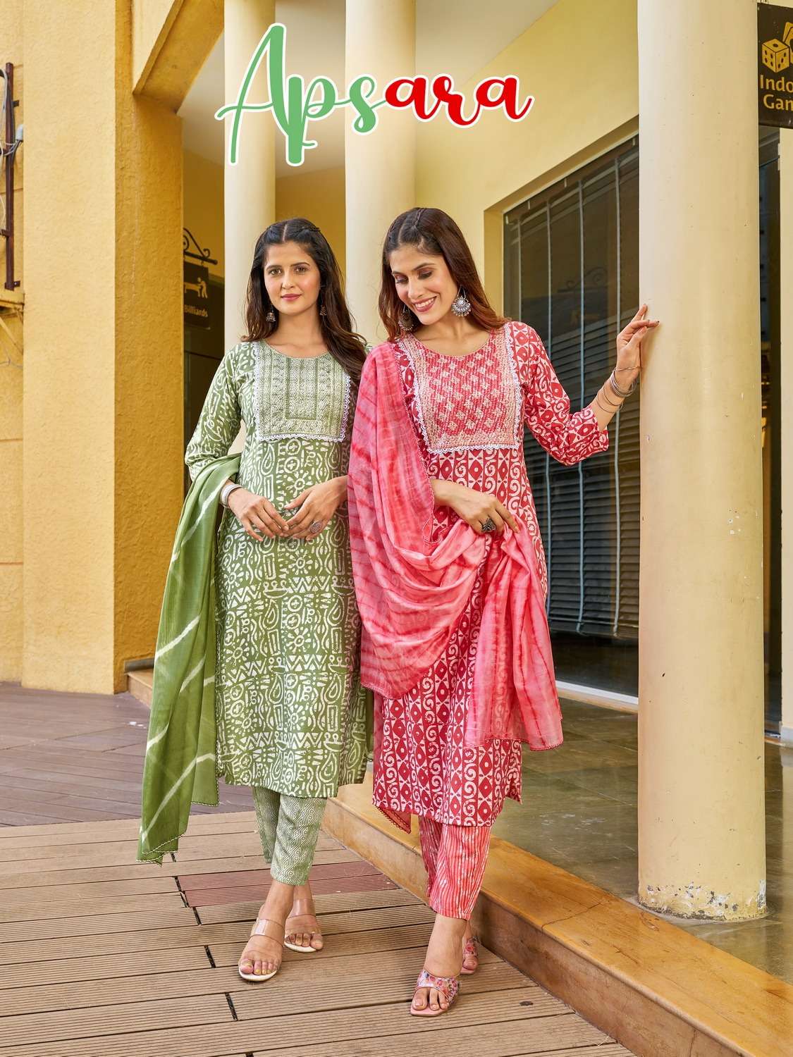 APSARA VOL-1 BY ASLIWHOLESALE 1001 TO 1005 CHNADERI SILK DRESSES