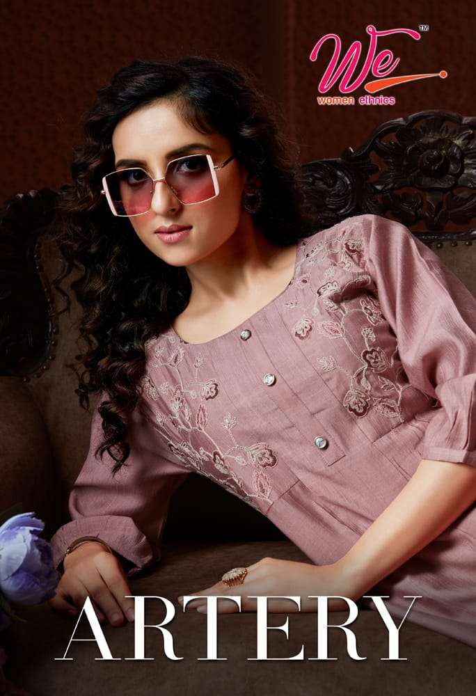 ARTERY BY WE 1501 TO 1506 SERIES DESIGNER VISCOSE KURTIS 