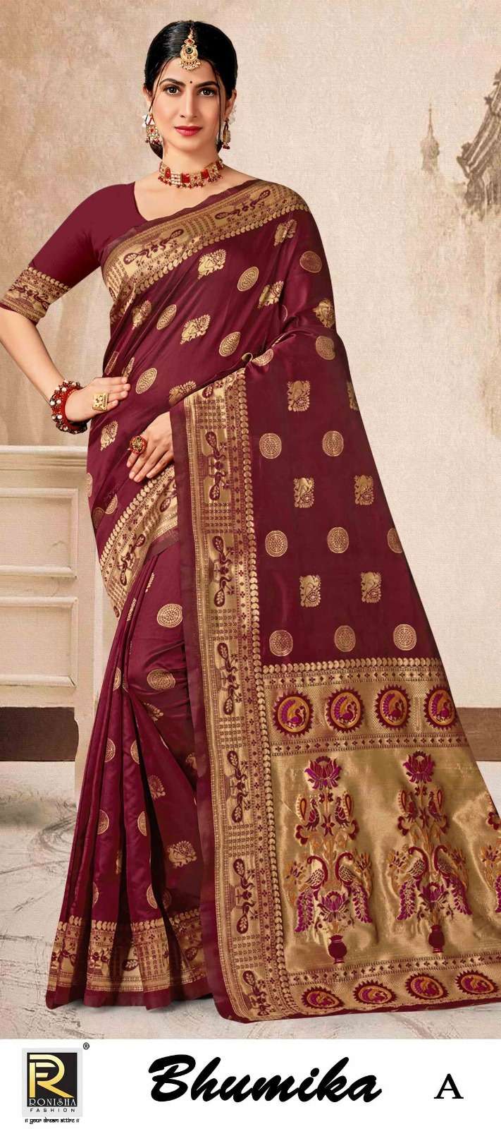 BHUMIKA BY RONISHA FASHION DESIGNER FANCY BANARASI SILK SAREES