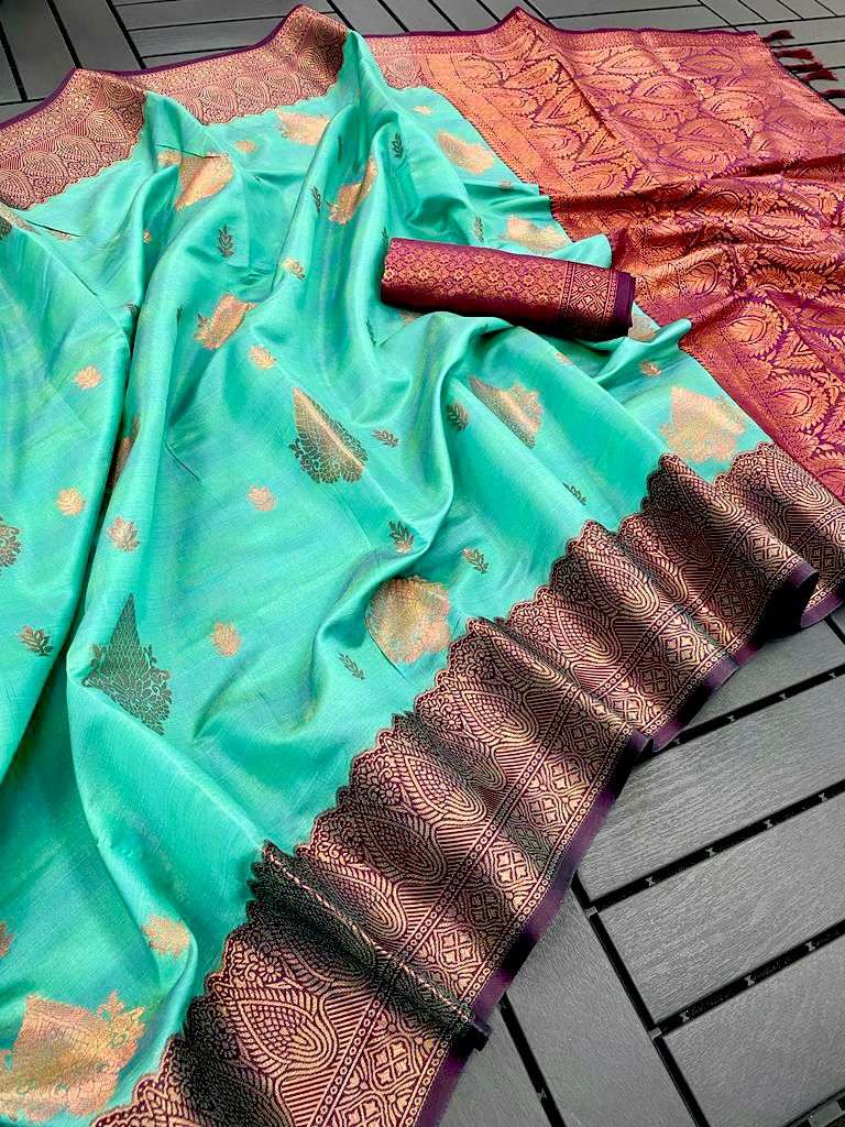 CHARU VOL-41 BY ASLIWHOLESALE DESIGNER KUBERA PATTU SILK SAREES