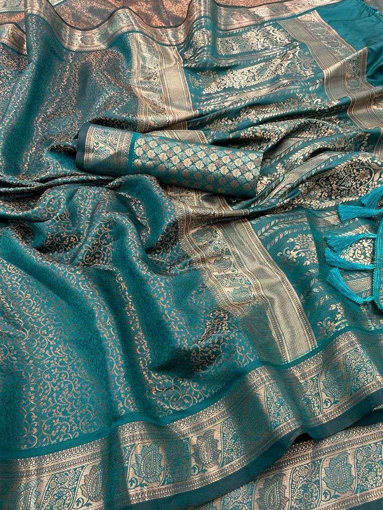 CHARU VOL-53 BY ASLIWHOLESALE DESIGNER KANJIVARAM SILK SAREES