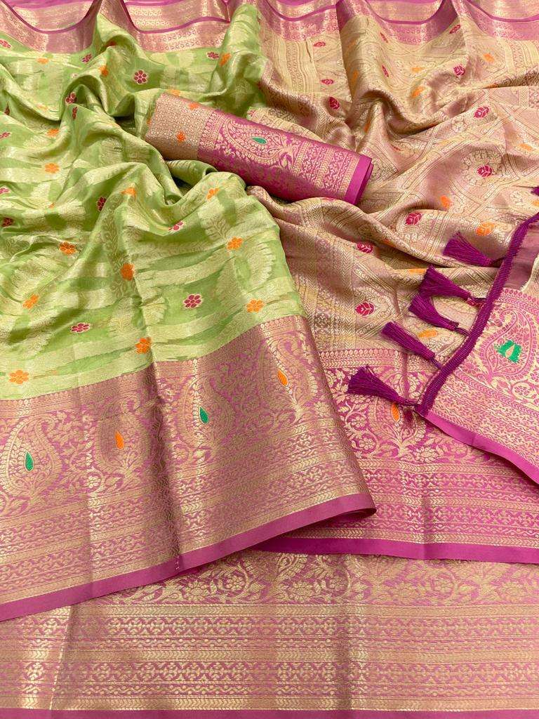 CHARU VOL-69 BY ASLIWHOLESALE DESIGNER HANDLOOM BANARASI SILK SAREES