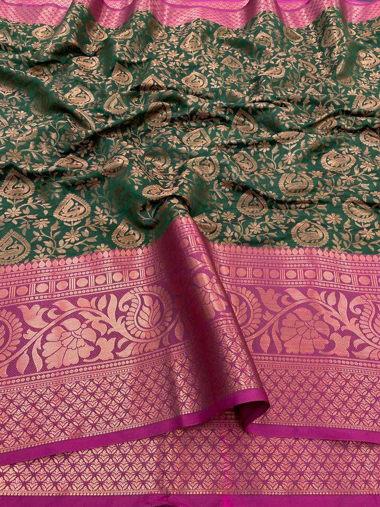 CHARU VOL-80 BY ASLIWHOLESALE DESIGNER BANARASI SILK SAREES