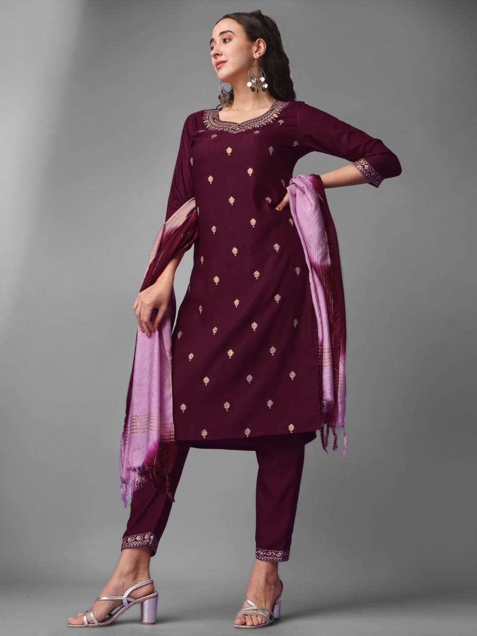 DIKSHA BY ASLIWHOLESALE HEAVY PREMIUM VISCOSE RAYON WORK DRESSES