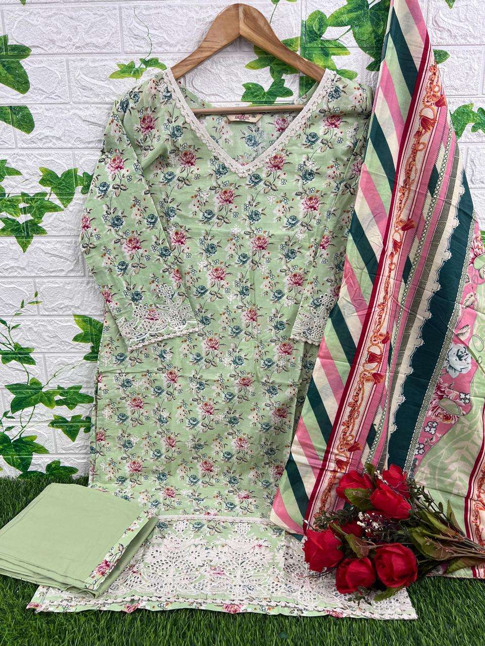 IMAGE CHIKANKARI 23 VOL-2 BY DEEPSY SUITS COTTON PAKISTANI STITCHED DRESSES