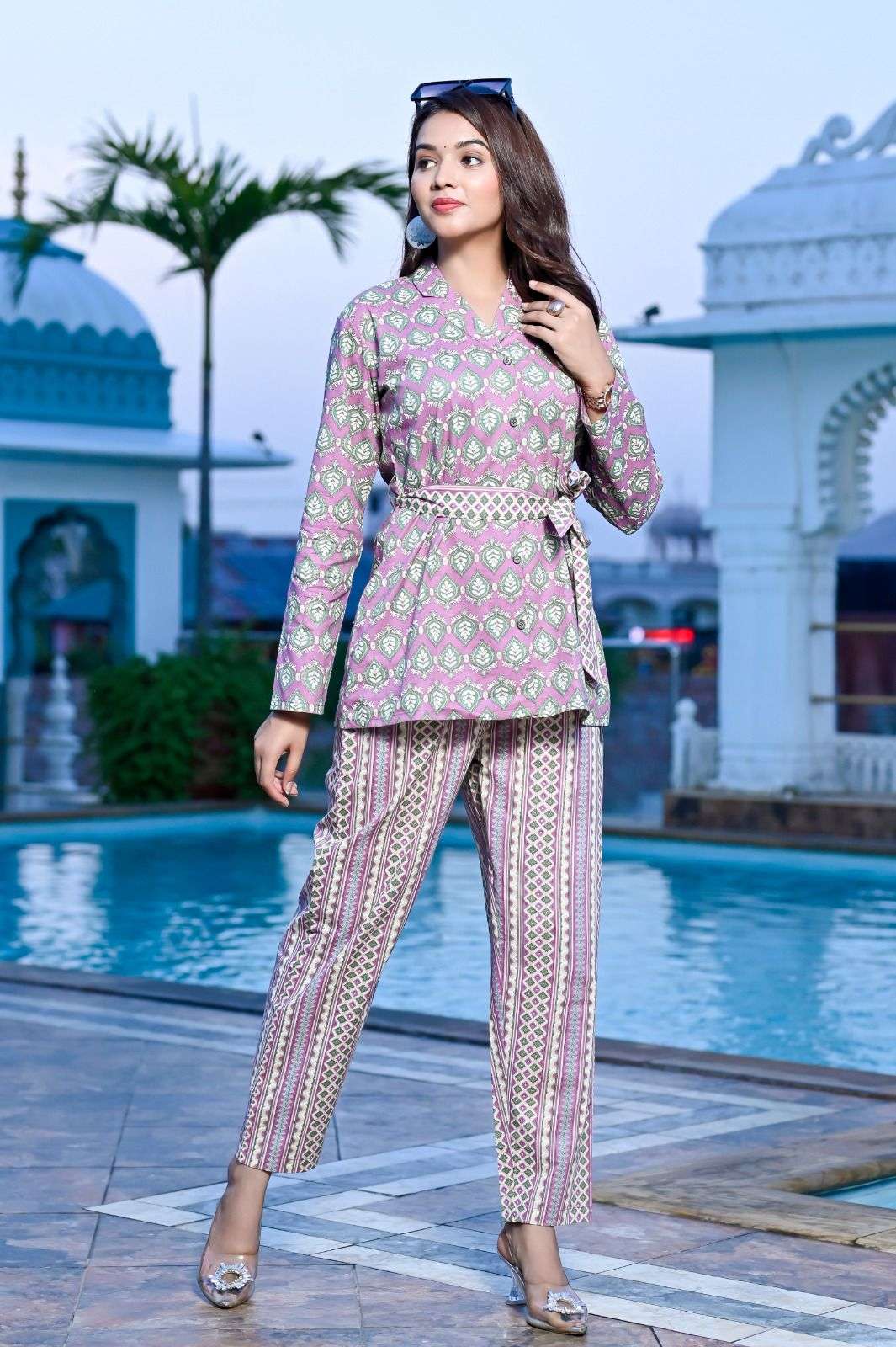 KAMAKSHI VOL-43 BY ASLIWHOLESALE DESIGNER COTTON PRINT CO-ORD SET