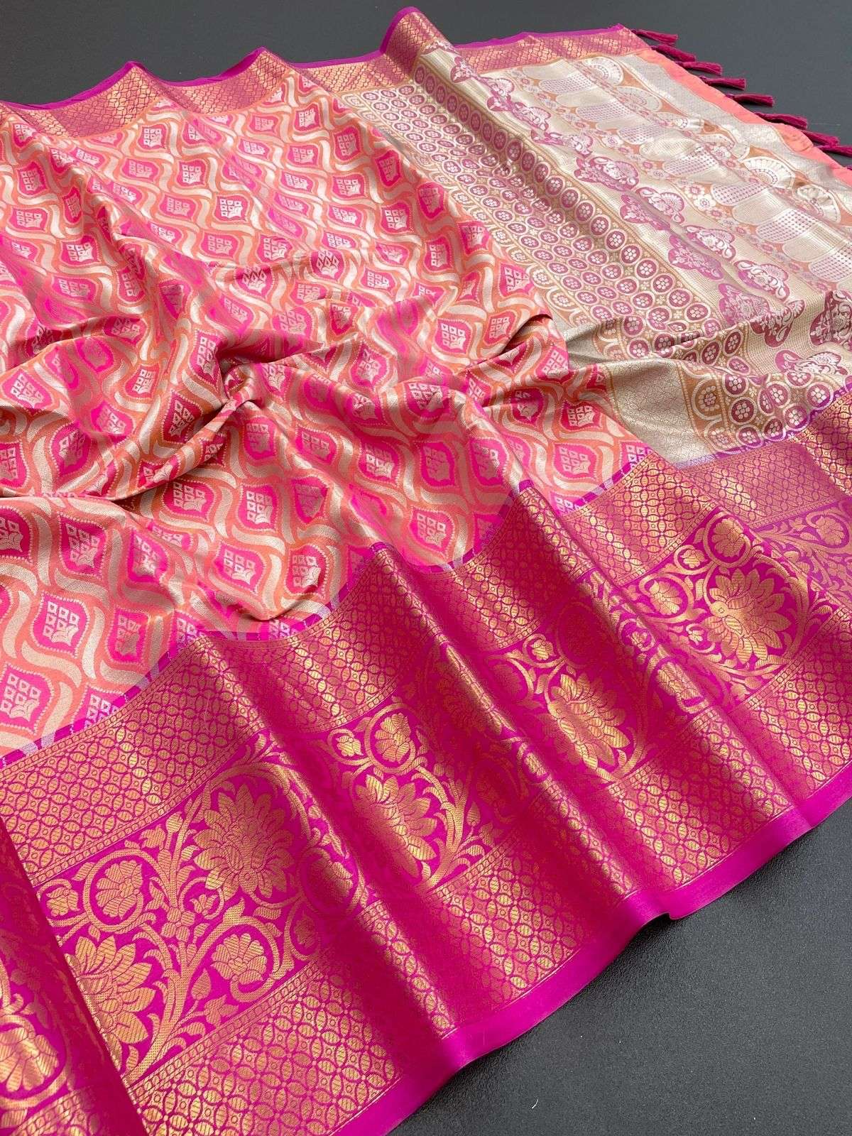 KARUNA SILK BY ASLIWHOLESALE DESIGNER SOFT KANJIVARAM SILK SAREES