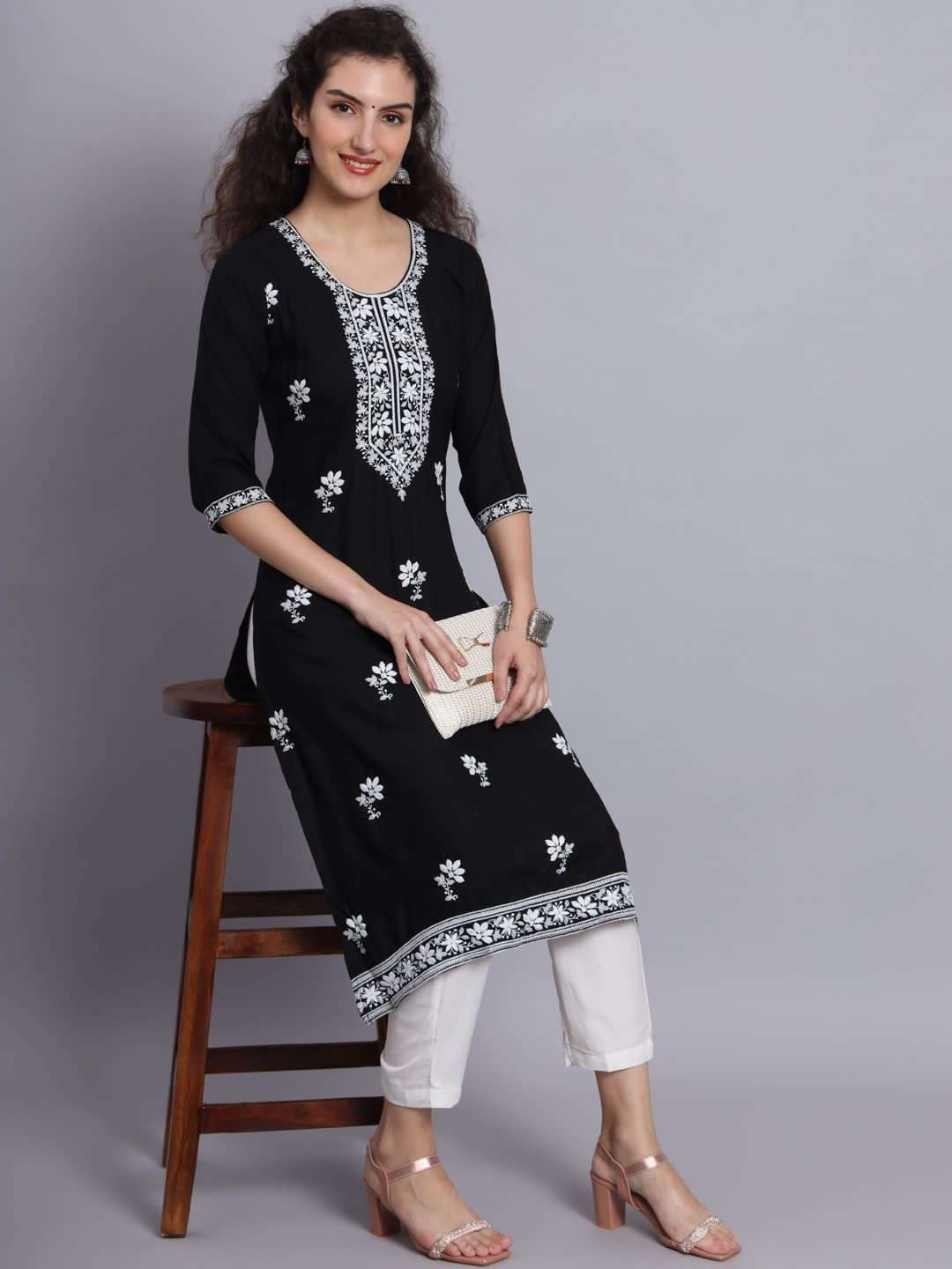 LASKARA BY ASLIWHOLESALE DESIGNER LATEST PURE RAYON PRINTED KURTIS 