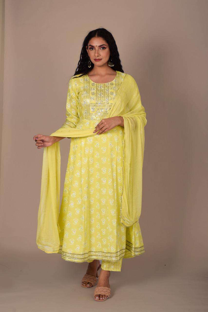 MAISHA VOL-277 BY ASLIWHOLESALE DESIGNER FACNY VISCOSE RAYON DRESS