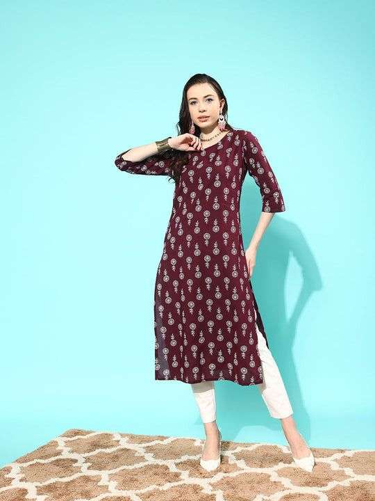 MAISHA VOL-286 BY ASLIWHOLESALE DESIGNER FACNY VISCOSE RAYON KURTI